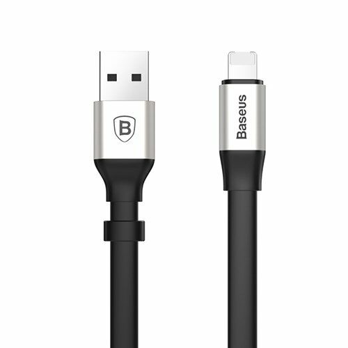 Baseus Two-in-one Portable Cable Micro Usb + Lightning Tek Kablo Gümüş