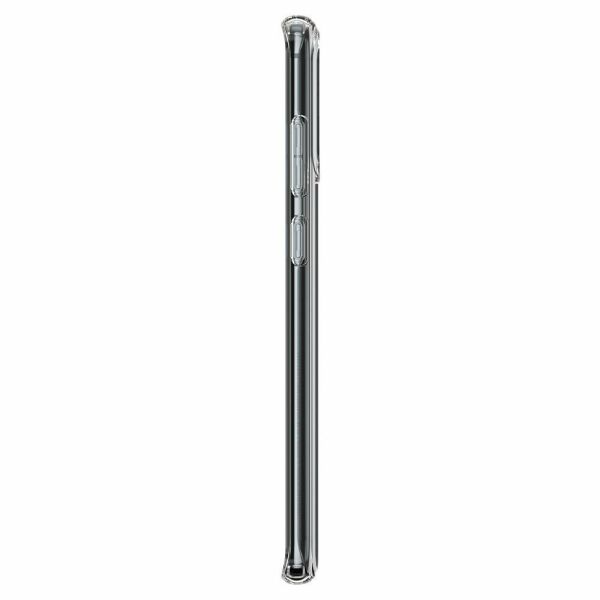 Spigen Galaxy S20 Plus ile Uyumlu Kılıf Liquid Crystal 4 Tarafı Tam Koruma Crystal Clear