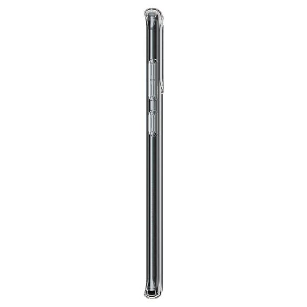 Spigen Galaxy S20 Plus ile Uyumlu Kılıf Liquid Crystal 4 Tarafı Tam Koruma Crystal Clear