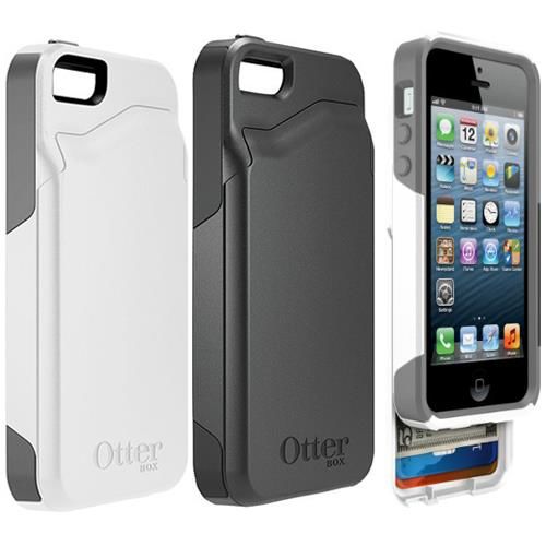 Otterbox iPhone SE/5S/5 ile Uyumlu Commuter Wallet Kılıf  Siyah