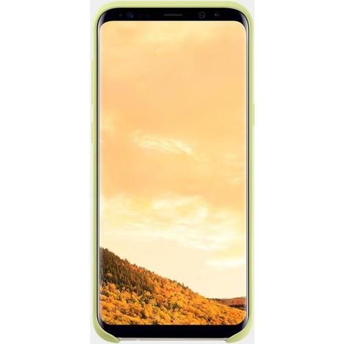 Galaxy S8 Plus ile Uyumlu Silikon Kılıf Yeşil EF-PG955TGEGWW