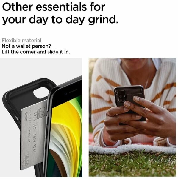 Spigen Galaxy M31s ile Uyumlu Kılıf Rugged Armor Matte Black