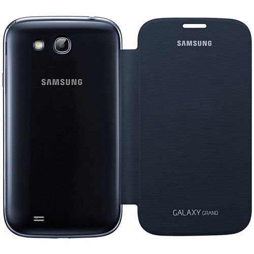 Galaxy Grand Neo/Duos ile Uyumlu Flip Cover Kılıf Lacivert EF-FI908BLEGWW (Out)