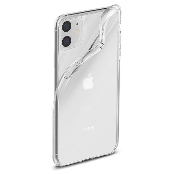 Spigen iPhone 11 ile Uyumlu Kılıf Liquid Crystal Crystal Clear