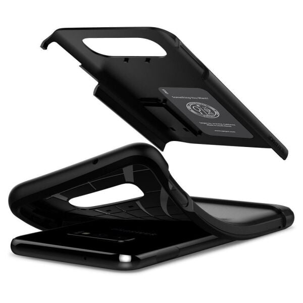 Spigen Galaxy S10e ile Uyumlu Kılıf Slim Armor Black
