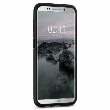 Spigen Galaxy S8 ile Uyumlu Kılıf Slim Armor Black