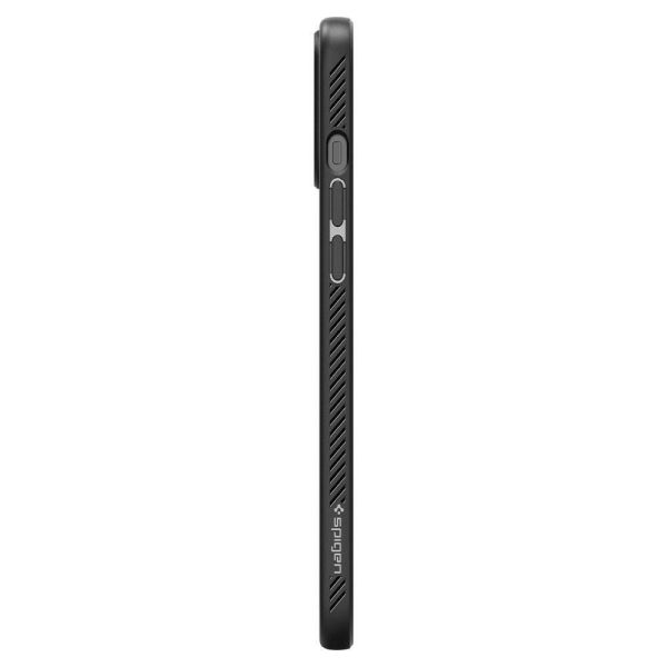 Spigen iPhone 12 Pro Max ile Uyumlu Kılıf Liquid Air Matte Black