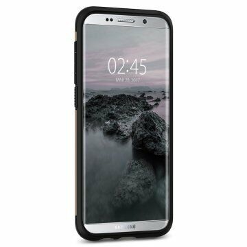 Spigen Galaxy S8 ile Uyumlu Kılıf Slim Armor Gold Maple