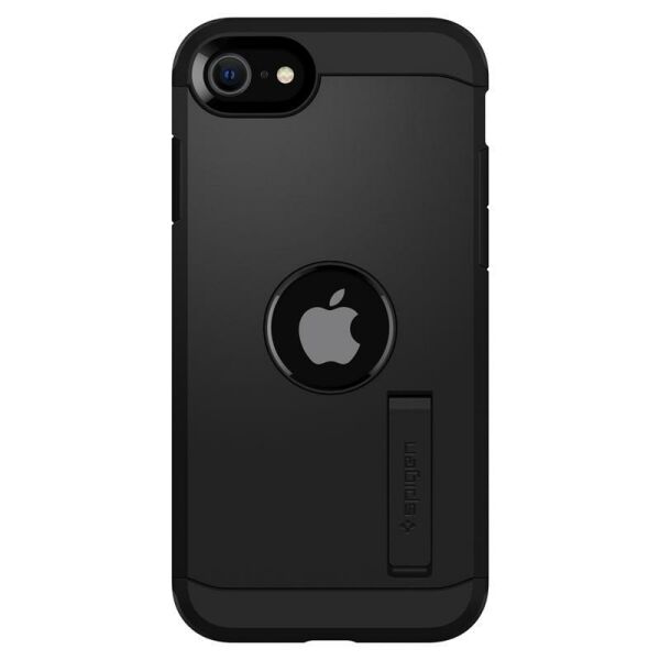 Spigen iPhone SE (2020) ile Uyumlu Kılıf Tough Armor Black