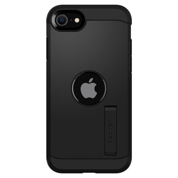 Spigen iPhone SE (2020) ile Uyumlu Kılıf Tough Armor Black