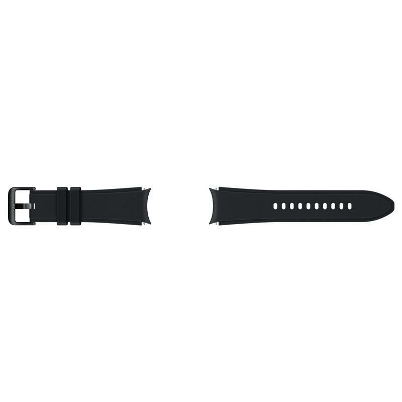 Galaxy Watch 4 & Watch 5 ile Uyumlu Ridge Spor Kordon (20mm, S/M) Siyah ET-SFR88SBEGWW