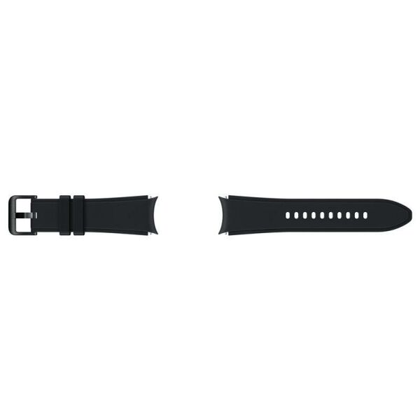 Galaxy Watch 4 & Watch 5 ile Uyumlu Ridge Spor Kordon (20mm, S/M) Siyah ET-SFR88SBEGWW