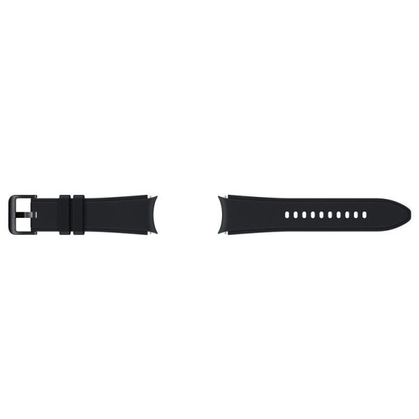 Galaxy Watch 4 & Watch 5 ile Uyumlu Ridge Spor Kordon (20mm, S/M) Siyah ET-SFR88SBEGWW