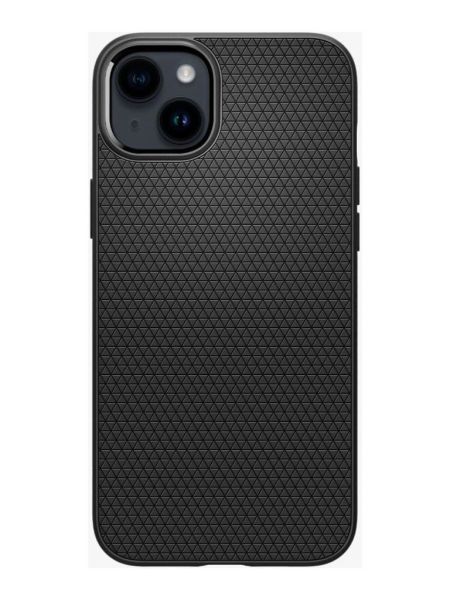 Spigen iPhone 14 / iPhone 13 ile Uyumlu Kılıf Liquid Air Matte Black