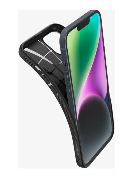 Spigen iPhone 14 / iPhone 13 ile Uyumlu Kılıf Liquid Air Matte Black