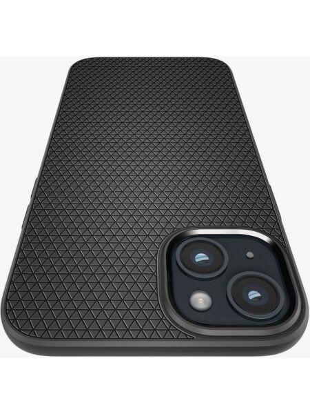 Spigen iPhone 14 / iPhone 13 ile Uyumlu Kılıf Liquid Air Matte Black