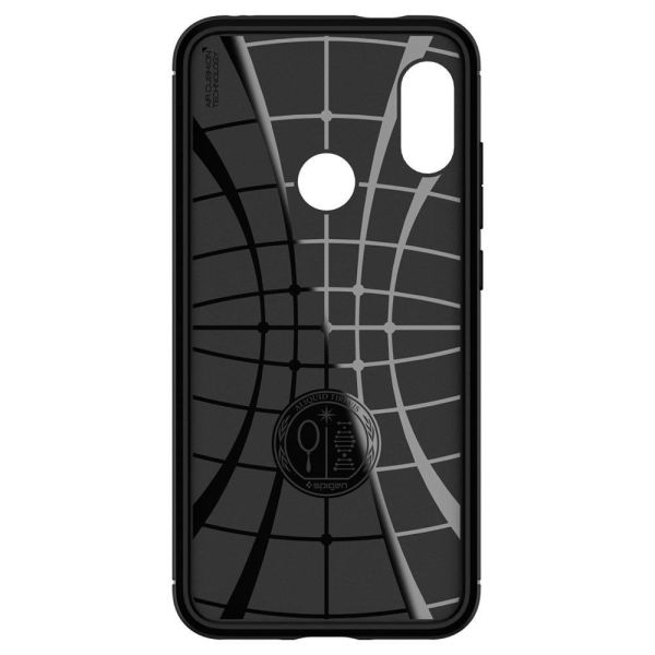 Spigen Mi A2 Lite / Redmi 6 Pro ile Uyumlu Kılıf Rugged Armor Matte Black
