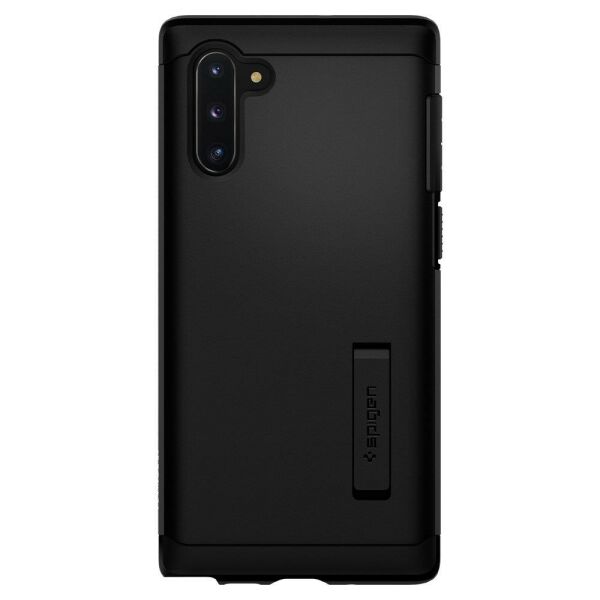 Spigen Galaxy Note 10 ile Uyumlu Kılıf Slim Armor Black (Out)