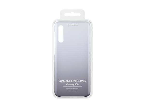 Galaxy A50 ile Uyumlu Clear Cover Siyah EF-AA505CBEGWW (Out)