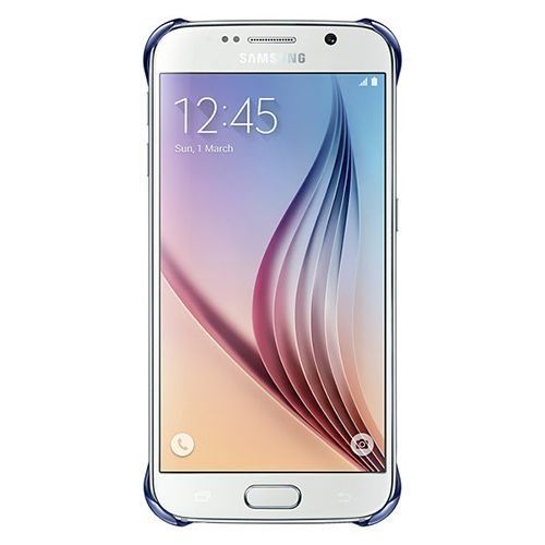 Galaxy S6 ile Uyumlu Clear Cover Siyah EF-QG920BBEGWW