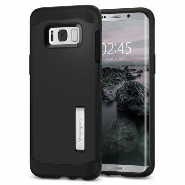 Spigen Galaxy S8 Plus ile Uyumlu Kılıf Slim Armor Black
