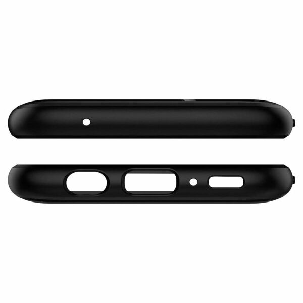 Spigen Galaxy M31 ile Uyumlu Kılıf Rugged Armor Black
