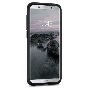 Spigen Galaxy S8 ile Uyumlu Kılıf Slim Armor Metal Slate