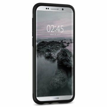 Spigen Galaxy S8 ile Uyumlu Kılıf Slim Armor Metal Slate