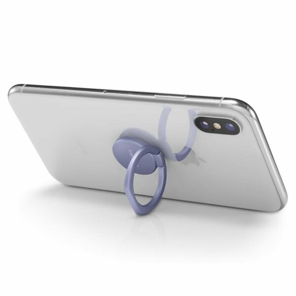 Spigen Telefon Halkası Style Ring Pop Selfie Yüzük Yeni Tasarım Orchid Gray