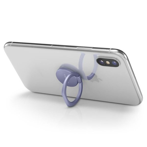 Spigen Telefon Halkası Style Ring Pop Selfie Yüzük Yeni Tasarım Orchid Gray