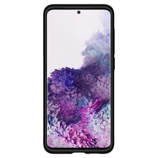 Spigen Galaxy S20 Plus ile Uyumlu Kılıf Slim Armor Metal Slate