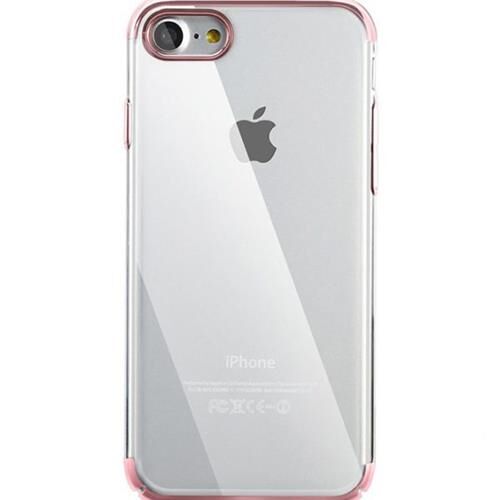 Baseus Glitter Case iPhone 7 / 8 Silikon Kılıf Roze Gold