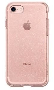 Spigen iPhone 7 ile Uyumlu Kılıf Neo Hybrid Crystal Glitter Rose Gold