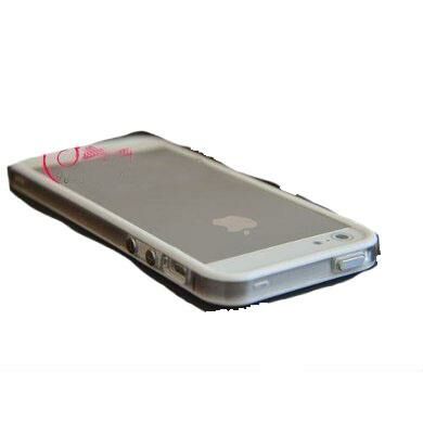 iPhone SE/5S/5 ile Uyumlu Bumper Kılıf Beyaz Renk