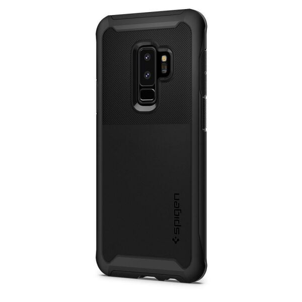 Spigen Galaxy S9 Plus ile Uyumlu Kılıf Neo Hybrid Urban Midnight Black