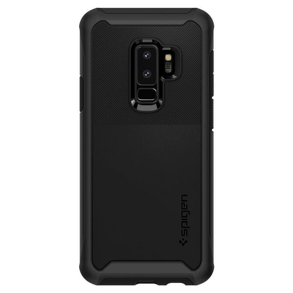 Spigen Galaxy S9 Plus ile Uyumlu Kılıf Neo Hybrid Urban Midnight Black