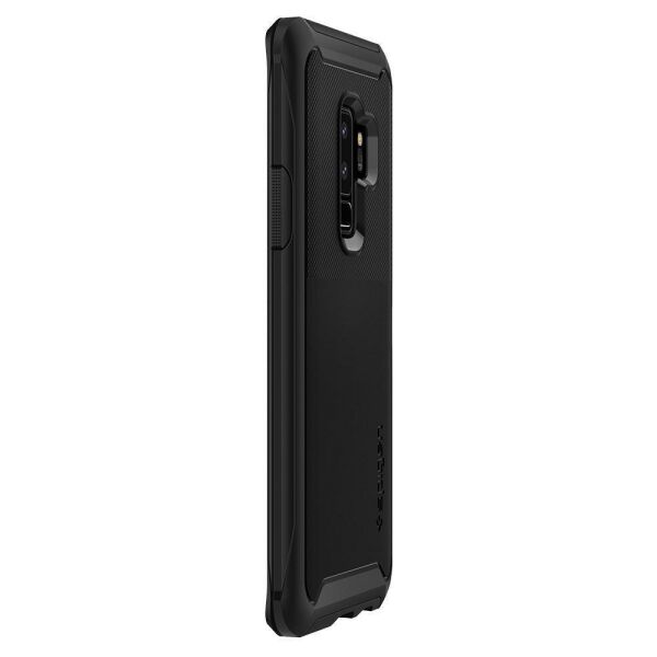 Spigen Galaxy S9 Plus ile Uyumlu Kılıf Neo Hybrid Urban Midnight Black