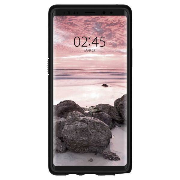 Spigen Galaxy Note 9 ile Uyumlu Kılıf Slim Armor Metal Slate