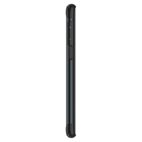 Spigen Galaxy Note 9 ile Uyumlu Kılıf Slim Armor Metal Slate