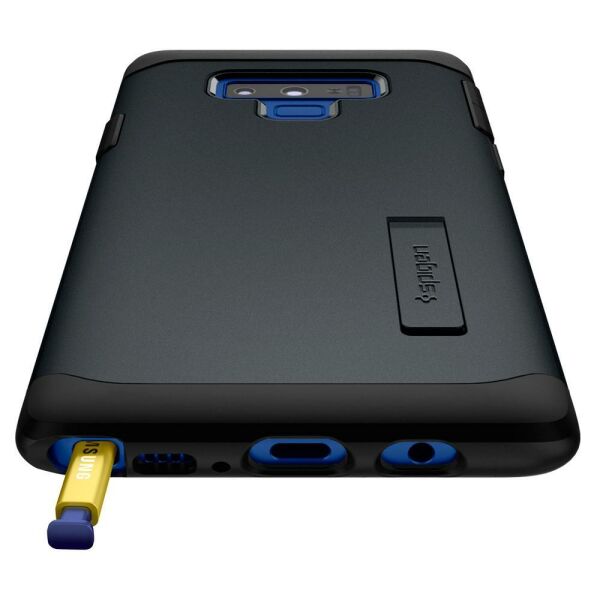 Spigen Galaxy Note 9 ile Uyumlu Kılıf Slim Armor Metal Slate