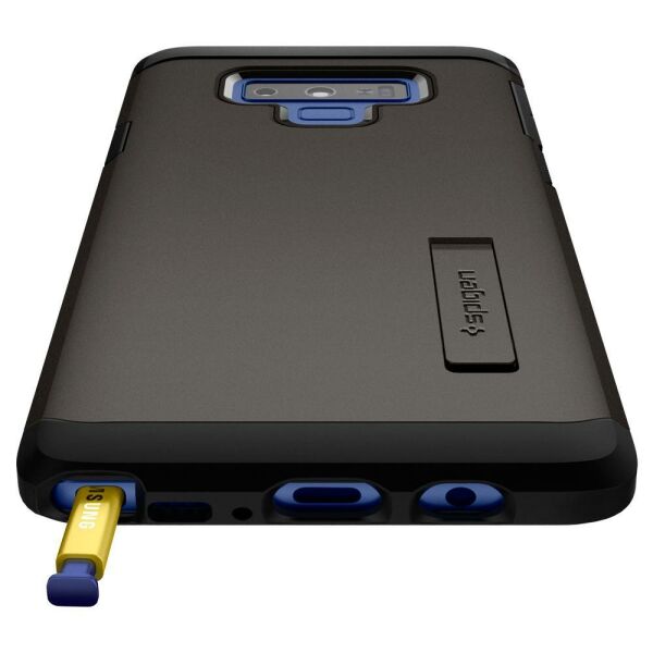 Spigen Galaxy Note 9 ile Uyumlu Kılıf Tough Armor Gunmetal