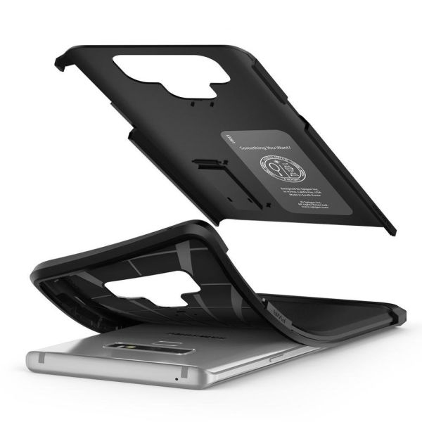 Spigen Galaxy Note 9 ile Uyumlu Kılıf Tough Armor Black