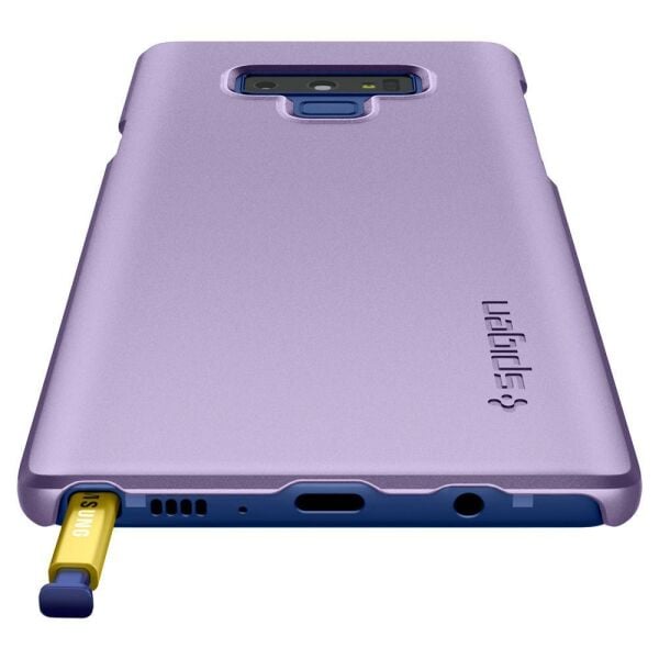 Spigen Galaxy Note 9 ile Uyumlu Kılıf Thin Fit Ultra İnce Lavender