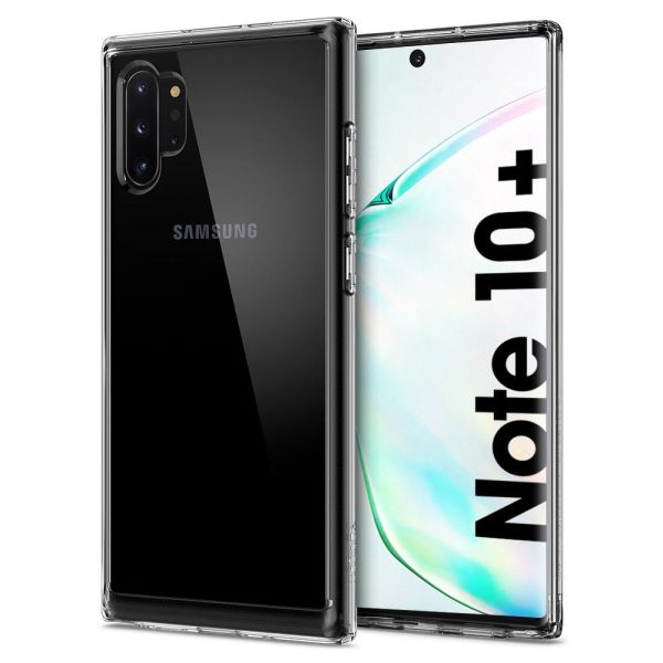 Spigen Galaxy Note 10 Plus ile Uyumlu Kılıf Ultra Hybrid Crystal Clear