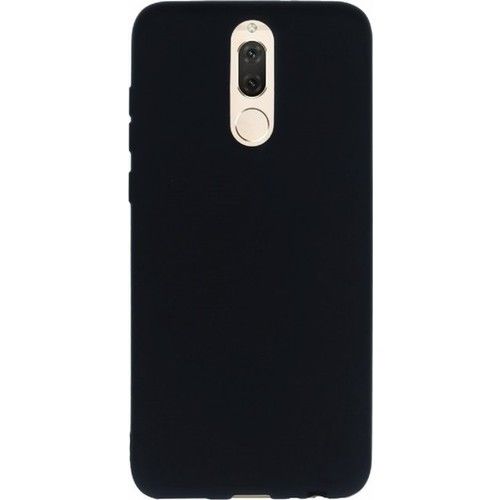 Jopus Mate 10 Lite ile Uyumlu Soft Silikon Kılıf Siyah