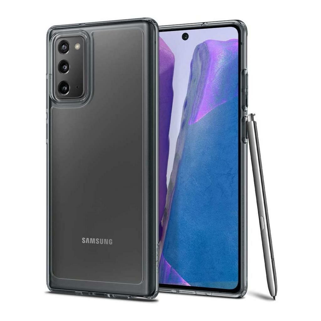 Spigen Galaxy Note 20 ile Uyumlu Kılıf Ultra Hybrid Gray