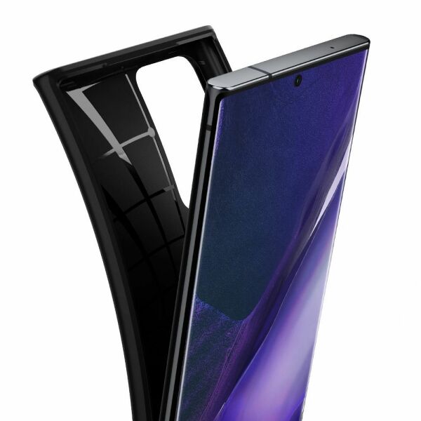 Spigen Galaxy Note 20 Ultra ile Uyumlu Kılıf Core Armor Black