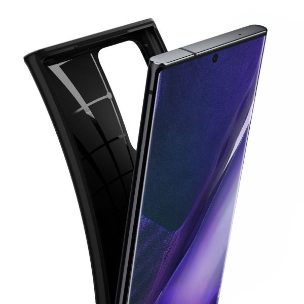 Spigen Galaxy Note 20 Ultra ile Uyumlu Kılıf Core Armor Black