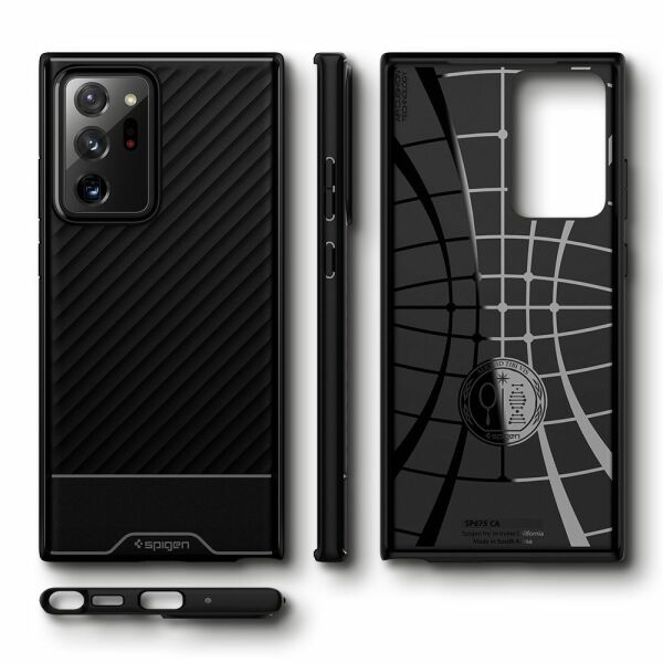 Spigen Galaxy Note 20 Ultra ile Uyumlu Kılıf Core Armor Black