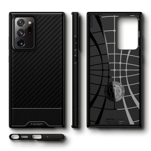 Spigen Galaxy Note 20 Ultra ile Uyumlu Kılıf Core Armor Black